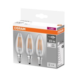 SET 3x Bec LED BASE B40 E14/4W/230V 4000K – Osram