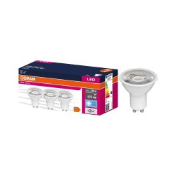 Set 3x Bec LED reflector PAR16 GU10/6,9W/230V 4000K 60° - Osram