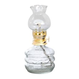 Set 2 x Lampa Mica in Forma Dreapta, pentru Ulei Parafinic - 16 cm