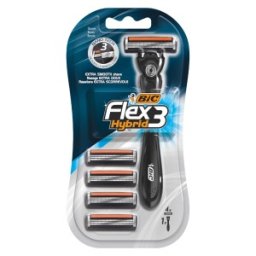 Set 3 x 3 Aparate de Ras BIC Flex 3, 3 Lame, Barbati