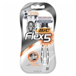 Set 2 x Aparat de Ras BIC Flex5, Barbati, 3 buc