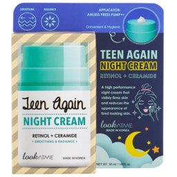 LOOKATME TEEN AGAIN Night Cream with Retinol and Ceramide crema de noapte cu retinol si ceramide 50
