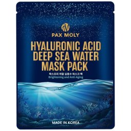 PaxMoly Hyaluronic Acid Deep Sea Water Mask Pack Mască de față cu acid hialuronic și minerale marine 25 ml