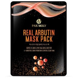 PaxMoly Real Arbutin Mask Pack Mască de față cu arbutină 25 ml