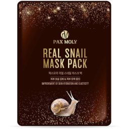 PaxMoly Real Snail Mask Pack Mască de față cu secreție de melc 25 ml