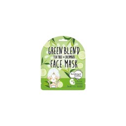 lookATME Green Blend Tea Tree + Cucumber Face Mask Mască de față 25 ml