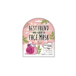lookATME Best Friend Snail + Green Tea Face Mask Mască de față 25 ml