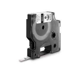 Tub termocontractabil DYMO Rhino ID1 6 mm alb pentru cabluri, conductori si fire electrice 18051
