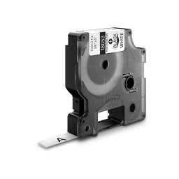 Tub termocontractabil DYMO Rhino ID1 9 mm alb pentru telecomunicatii, fibre optice si identificarea cablurilor 18053