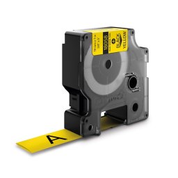 Tub termocontractabil DYMO Rhino ID1 19 mm galben pentru cabluri, panouri electrice si identificare profesionala 18058