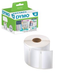 Etichete originale universale mari DYMO LabelWriter 57 x 32 mm albe pentru organizare si identificare S0722540