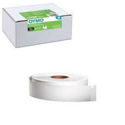 Set 12 role etichete originale DYMO LabelWriter standard albe 28 x 89 mm pentru adrese si identificare 2093091