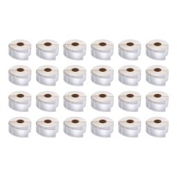 Set 24 role etichete ECO DYMO LabelWriter albe 25 54 mm pentru adrese de retur, corespondenta si identificare 2223589