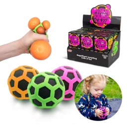 Jucarie antistres Bila Fusion moale si elastica cu efect tactil