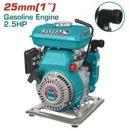Motopompa pe benzina TOTAL 1 inch, 2.5 CP, 100 l/min, pentru apa