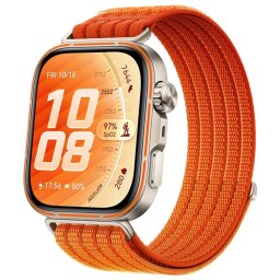 Smartwatch Huawei Watch Fit 5 Pro Ecran AMOLED 1.92Inch Bluetooth Waterproof 5ATM Portocaliu