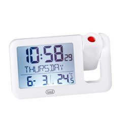 Ceas de Masa TREVI cu Proiectie si Alarma PJ 3030 Alb