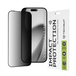 Folie Protectie Techsuit Apple iPhone 17 Pro Max Sticla Securizata Full Glue 111D