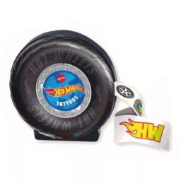 Hot Wheels: Set de tatuaje în roată