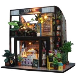 Construiește singur! Set de joacă cafenea