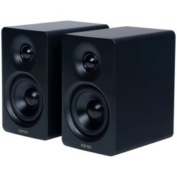 Boxe Edifier M60 BL, 66 W RMS, Bluetooth V5.3, Hi-Res & Hi-Res, DSP, USB-C, 3,5 AUX, ConneX, Carcasa realizata manual, Negru