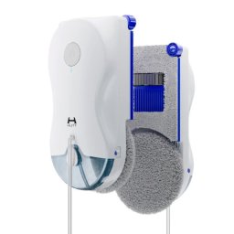 Robot de curatat geamuri HUTT 10, 6500 Pa, 55 N, 60 m², NAM 7.0, UPS, Duze duble, Alb