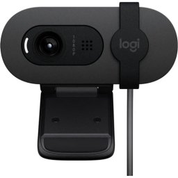 Webcam LOGITECH Brio 100, Full HD, 1080p, Black (960-001585)