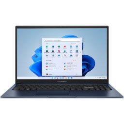 Laptop ASUS Vivobook 15 R1504VA-BQ477, Intel Core i3-1315U, 15.6 inch Touch, RAM 8GB, SSD 512GB, Intel UHD Graphics, Fara sistem de operare, Quiet Blue