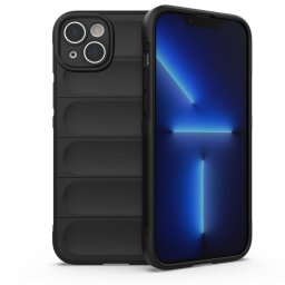 Husa Magic Shield Case case for iPhone 14 Plus flexible armored cover black