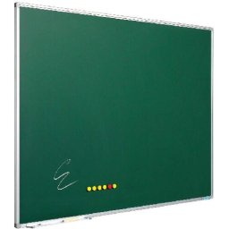 Tabla magnetica emailata, pentru creta 120 x 150 cm, profil aluminiu SL, SMIT