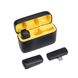 Microfon Microfon Lavaliera fara Fir, Mufa Type C (set 2) - Techsuit (LW4) - Black