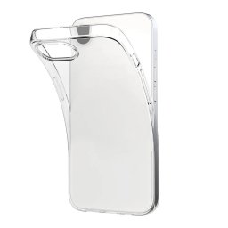 Husa Puro Cover TPU Ultra-Slim "0.3 NUDE" for iPhone 16E, transparent