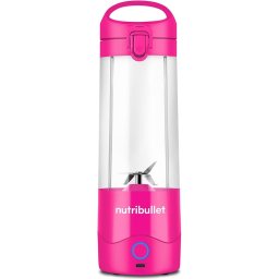 NBP003BP, capacitate 475 ml, 15 utilizari per incarcare, USB-C, roz