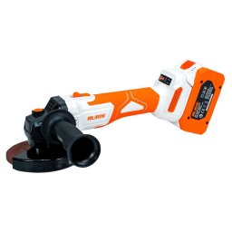 Polizor unghiular pe acumulator RURIS RMX 4125 POWER ALFA UP {contine acumulator 2400e x-charge}