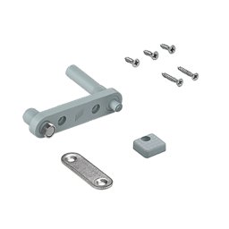Set Stay closed pentru Push to move WingLine L, prindere magnet standard, gri