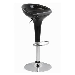 Scaun bar reglabil ABS 101 negru