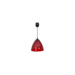 Lustră pe cablu FLASH 1xE27/60W/230V roșu