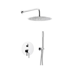 Set de duș cu baterie ascunsă KFA Armatura 5039-501-00 MOZA crom lucios
