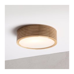 Brilagi - Plafonieră LED CARVALHO MODERN 1xE27/60W/230V, diametru 27,5 cm, finisaj stejar