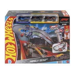 Circuit de curse Hot Wheels Formula 1 Sprint cu 3 masinute incluse