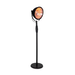 Blumfeldt Heatspot, încălzitor de terasă, 900/1200/2100 W, IR ComfortHeat, negru (HHG8-Heatspot-BLK)
