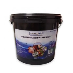 Calciu Furajer Vitaminizat, Promedivet, 6 kg