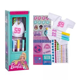 Set Barbie DIY tricouri cu tricou pentru păpușă, stickere și carioci