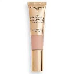 Fond de ten Makeup Revolution Pro CC Perfecting Spf 30,Nuanta F 0,5