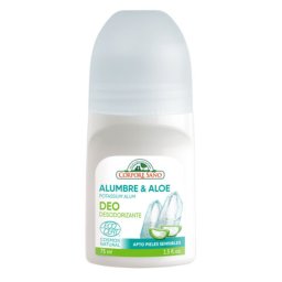 Deodorant fara Aluminiu cu Alaun de Potasiu si Aloe Vera Corpore Sano, 75 ml