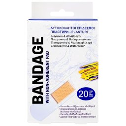 Plasturi Transparenti Rezistenti la Apa 20 Buc.: Protectie Invizibila pentru Rani in orice Conditii!