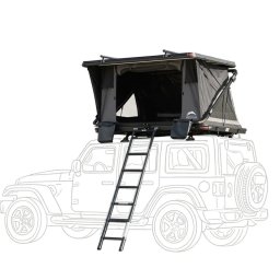 Cort de acoperiș auto 200 x 140 cm, 2-3 persoane, Rock Cruiser, Hard-shell, Wild Land