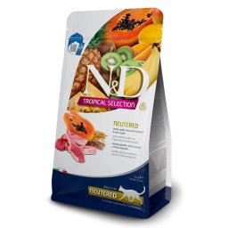 N&D Tropical Adult Cat Neutered cu Miel si Fructe Tropicale, 10 kg