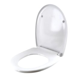Capac WC, Cersanit Moduo, Delfi, Duroplast, antibacterian, cadere lenta, Easy Off, demontare rapida, balamale metalice,