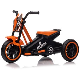 Tricicleta cu pedale pentru copii G301 Kidscare, culoare orange, pentru 3-6 ani